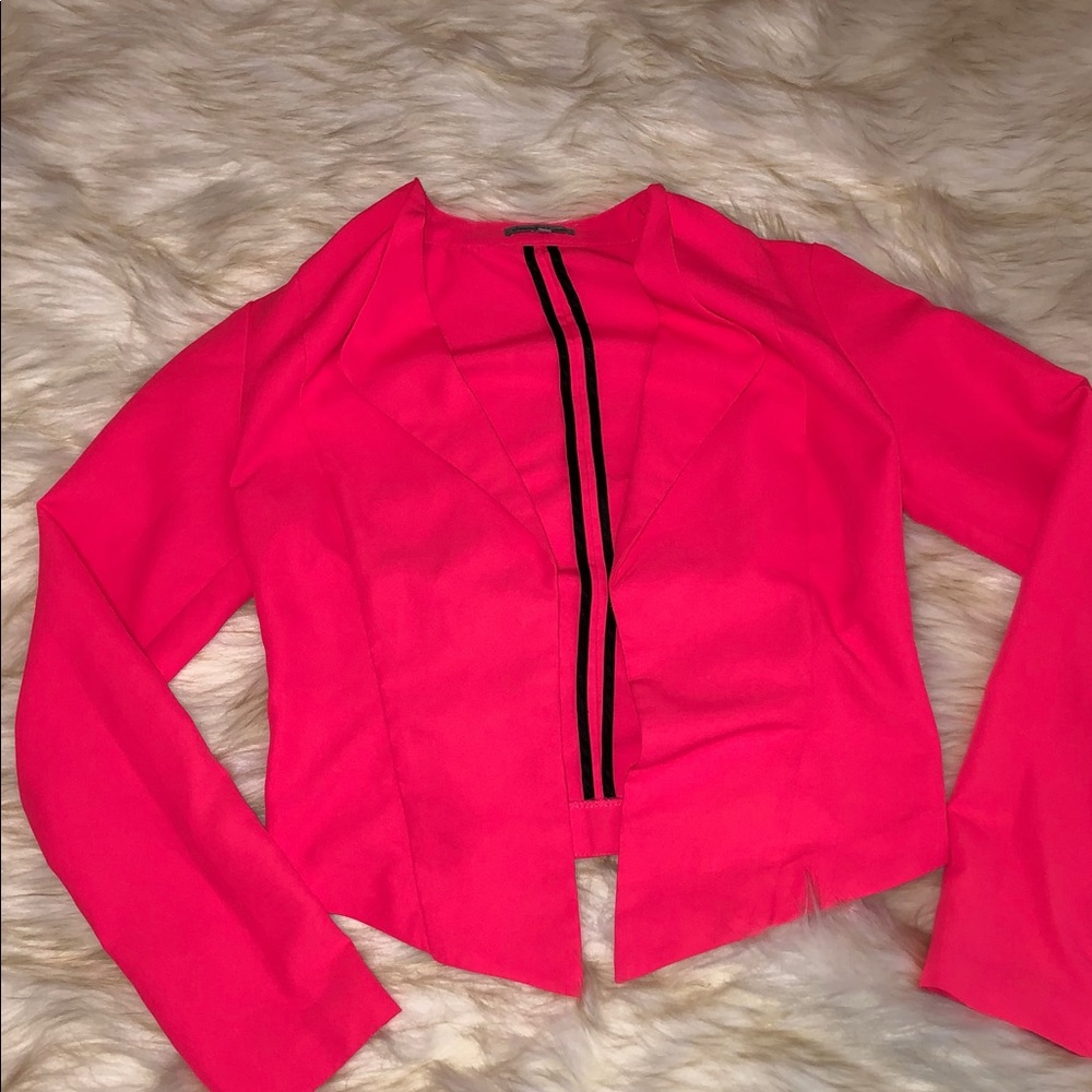 Charlotte Russe Hot Pink Blazer
